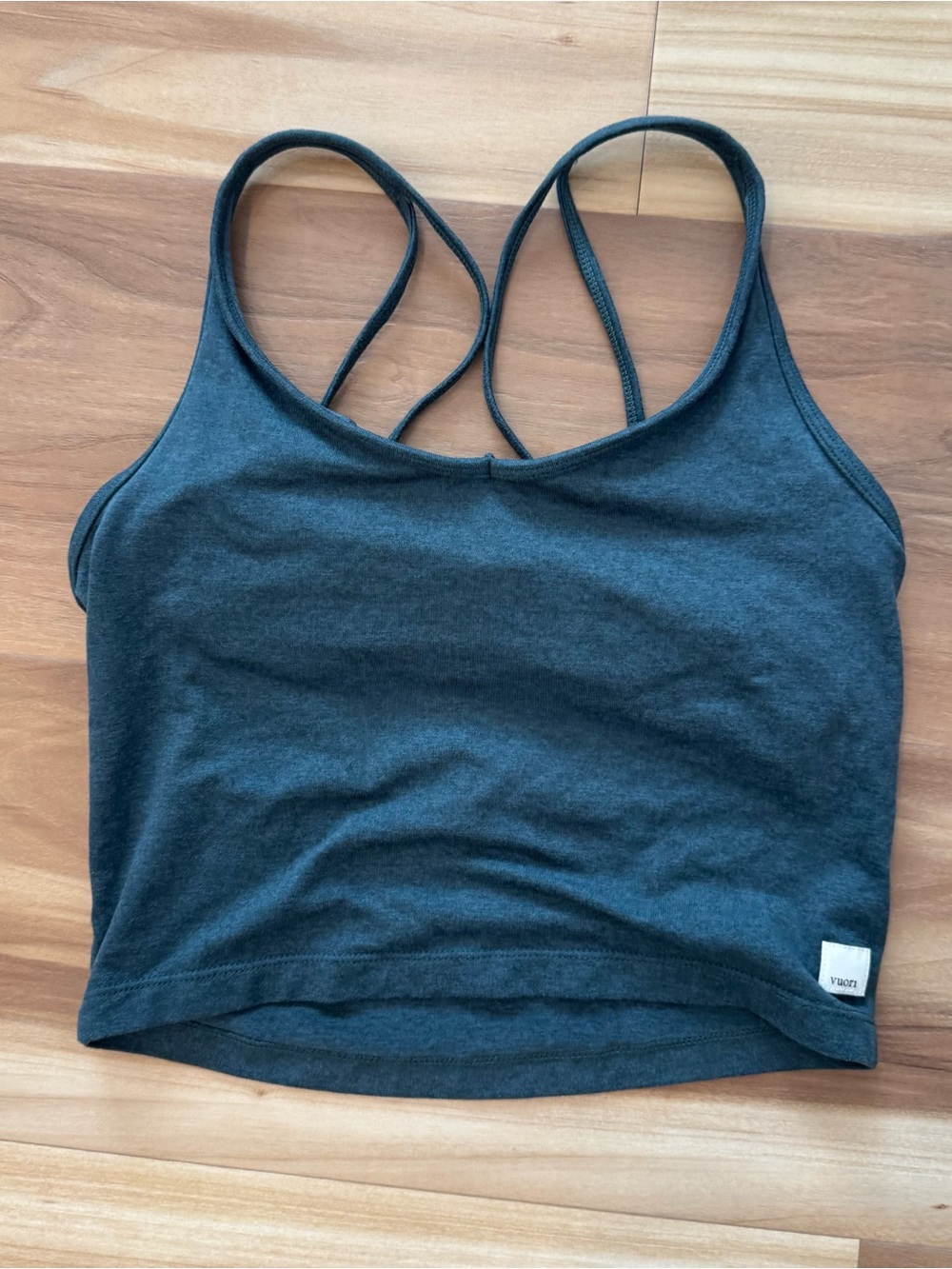 Vuori Teal Halo Tank